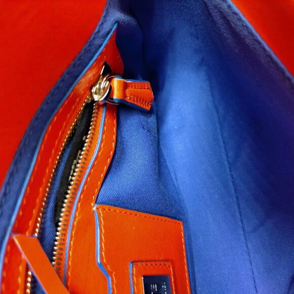 Fendi Orange Leather Crossbody Bag mon892-101625 - Picture 13 of 16